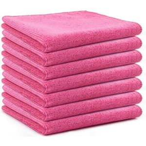 25st Ultra-Zachte Microvezel Auto Handdoeken - Sneldrogend, Zeer Absorberend, Pluis 500 GSM, x Inch, Zwart, voor Detailing & Polijsten, Lichtgewicht & Duurzaam, Microvezel Handdoek