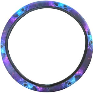 Stitch Steering Wheel Cover, 15 Inch Rubber Grip, Suitable For Cars And Suvs, Car Interior Accessories, Mixed Colors