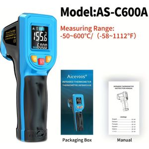 Uiterst nauwkeurige infraroodthermometer Temperatuur Industriële thermometer Watertemperatuur Olietemperatuur Keuken Temperatuurmeter