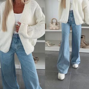 Dames Cozy Vest - Casual V-Hals, Lange Mouw, Drop Shoulder, Knoopsluiting, Lichtgewicht voor Herfst/Winter, Herfst Winter Vest | V-hals Vest | Constructie, Vest Trui