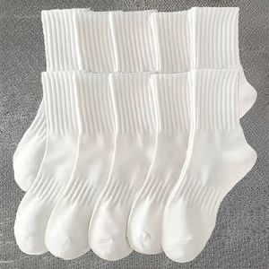 10-Pack Dames Elastische Enkelsokken - Kleur Geribbelde Textuur, Rekbare Comfortabele Pasvorm, Alleen Handwas, Geschikt voor Casual & Formele Kleding, Schattige Sokken