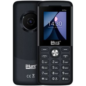 Mobiele Telefoon iHunt i4 PRO, , 2G, Bluetooth, Camera, FM Radio, Zaklamp, Krachtige 3-in-1 Speaker, USB-C, Zwart