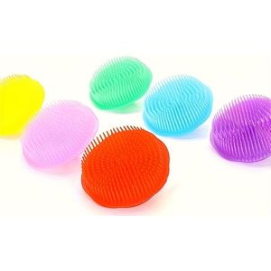 6-delige Set met Handvat Hoofdmassage Reinigingskam, Roosverwijderende Haarkam, Haarborstel, Badkamer Shampoo Borstel, Hoofdhuidmassager, Badkameraccessoires