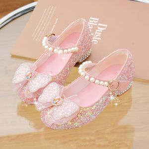 Roze Glitter Schoenen Kinder Prinsessen Schoenen Prinsessen