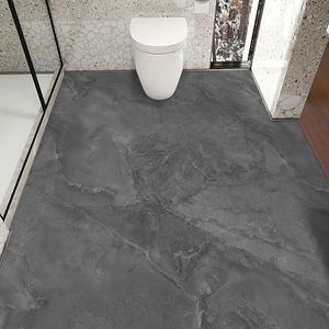 1 Rol, Badkamer Vloer Verdikte Decoratieve Sticker, 23.62 inches * 118.11 inches, Zelfklevend Verwijderbaar PVC Behang, Peel and Stick Behang, Badkamer Muur Decoratie