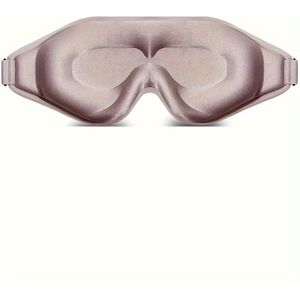 3D Contoured Slaapmasker - Zacht Licht Blokkerend Oogmasker met Verstelbare Band voor Dutjes, Reizen, Nachtdienst, Yoga Meditatie - Kleur Spons Oogmasker, Enkele Verpakking (Zwart/Grijs/Roze)