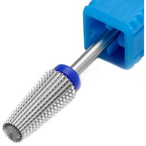 5 In 1 Nagelboor Bits, Professionele 3/32" Schacht Stalen Bits Voor Acryl Nagels Twee Manieren Draaien Gebruik