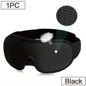 3D Slaapmasker, Zachte Ademende Oogmaskers voor Mannen en Vrouwen, Reis- en Yoga Slaapmasker, Diverse Kleuren Beschikbaar