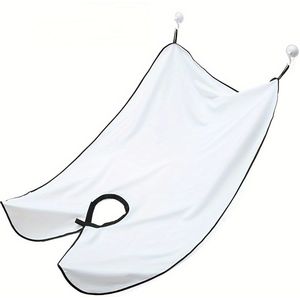 Scheerbaard Schort, Ongeparfumeerde Trimmerhouderrek, Badkamerorganizer voor Baard en Snor, Praktische Scheerhouder Geschenk voor Mannen, Geen Stroomvoorziening Nodig