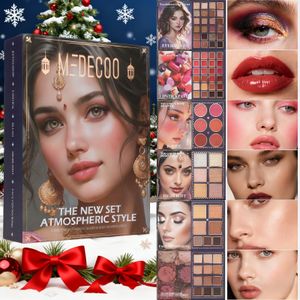 79-kleuren Make-up Palet in Boekvorm - Opvouwbaar | Oogschaduw, Lipkleur, Contour, Blush, Concealer Alles-in-één, Ideaal voor - en Cadeaus voor de Feestdagen.