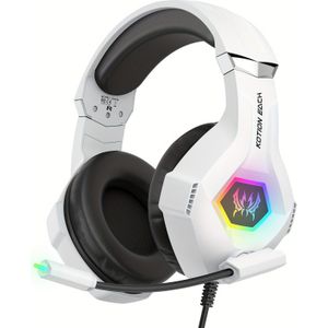 3.5mm Wired Gaming Headset With Mic For Pc, Ps4, Ps5, Headset With 7.1 Surround Sound, Gaming Headphones With Noise Cancelling Microphone Rgb Light Over Ear Headphones For /s, Ns