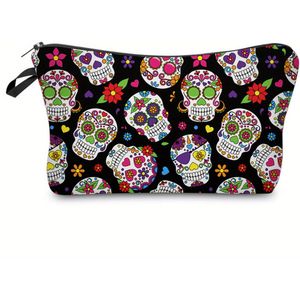 3D Gedrukte Kleine Cosmetische Tasje, Een Schattig En Stijlvol Tasje Cosmetisch Tasje, Draagbaar Opslag Tasje, Reis Cosmetisch Tasje, Vakantiegift 51711