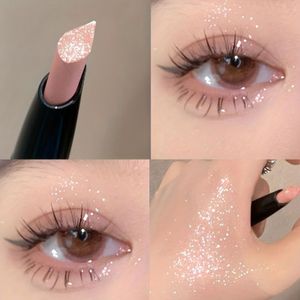 HERORANGE Glitter Highlighter Doorzichtige Sprankelende Strass Fluorescerende Eyeliner Potlood Oogschaduw Stick 6 Kleuren om uit te Kiezen