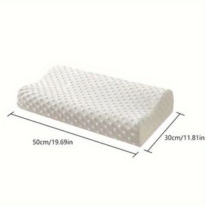 1 Memory Foam Kussen | Vormgegeven Memory Foam Kussen, Omringt Zacht Uw Hoofd, Perfect voor Slaapverzorging, Langzame Rebound, Ideaal Cadeau voor Vrienden