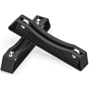 3d Printer Filament Spool Holder Consumables Shelves Supplies Fixed Seat For Abs Pla Petg 3d Printing Material Rack Tray Black