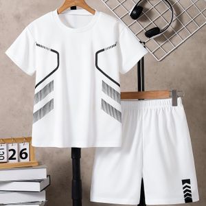 Sneldrogende Stoffen Sportshorts voor Jongens, Ideaal voor Buiten