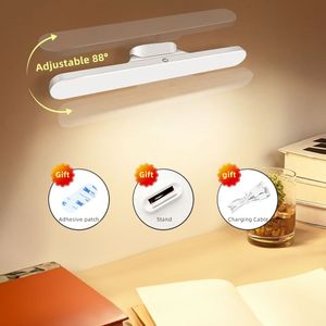 LED Make-up Lampje met USB Oogbescherming, Draagbaar en Magnetisch Hanglampje met Aanraakschakelaar voor Spiegellicht en Selfies