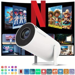 Magcubic Pro Mini Projector, Mini With 11, 4k Video Support, 180° Rotatable, 720p Native Resolution, 260ansi , Auto Keystone Correction & Built-in Speakers For Home Theater, Gaming, Office