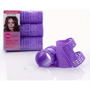 Plastic krultang, stoompermanent krultang, pluizige styling krultang, plastic krultang met sub-moederknop, eenvoudig thuis te gebruiken krultang (alle maten, willekeurige kleur)