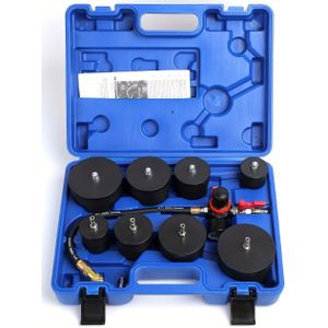 9 stuks Systeem Leckage Tester Pulley Systeem Detector Autogarantie Tool