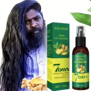 7-Dagen Gember Haarolie & Biotine Haar Essence - Natuurlijke Gember & Biotine Formule, Hydraterende & Versterkende Haarverzorging voor Mannen & Vrouwen, Perfect Valentijnsdag & Moederdag Cadeau