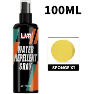 100ml Hydrofobe Waterafstotende Spray - Anti-regen Coating voor Autoruiten, Spiegels en Glas, Langdurige Beschermende Polijstset