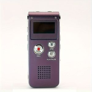 Multifunctionele Oplaadbare 8GB 650HR Digitale Audio Spraakrecorder MP3-speler