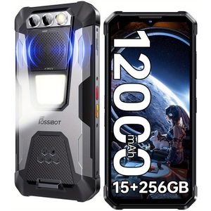 FOSSiBOT F106 PRO Robuuste Smartphone 15GB(8+7)+256GB MTK G85 14 Mobiele Telefoon 6.58"FHD+30W