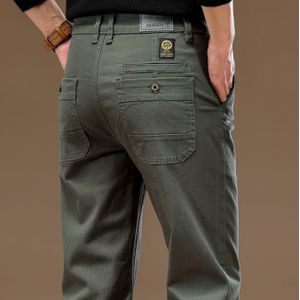Modieuze Heren Elastische Kleur Broeken - Comfortabele en Duurzame Casual Dress Pants voor Alledaags, Zakelijk & Formeel in Meerdere Stijlvolle Kleuren Geschikt Voor Alle Seizoenen