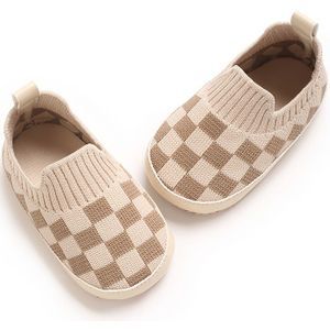 1 Paar Unisex Baby Casual Slip-On Schoenen, & Kleur, Comfortabele Lichtgewicht Antislip Wandelschoenen voor Binnen & Buiten, Stoffen Bovenlaag, Stoffen Inzool, Lente/Herfst Collectie