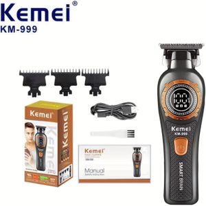 Kemei KM-999 Oliekop Elektrische Haartrimmer voor Mannen, Kappersschaar voor Thuisgebruik - Universele – Perfect Cadeau voor Mannen