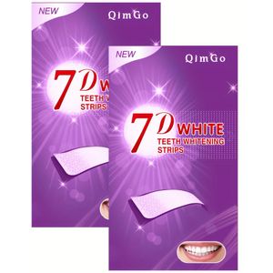 56 Stuks/28 Paar Verbeterde 7D Paarse Tandenstrips - Geen Gevoeligheid Veilig & Zacht voor Tanden, Tandenstrips voor Tanden, Tandgezondheid, Eenvoudige Toepassing, Natuurlijke Tanden