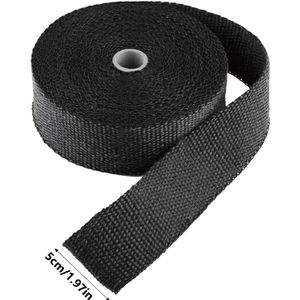 Hittebestendige Glasvezel Uitlaatfolie, 2" x 49ft - Ideaal voor Auto's & Motoren