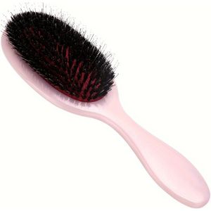 BARBERTOP Haarborstel & Kam Set voor Vrouwen - Ergonomische ABS Plastic Haarborstel met Zachte Borstelharen, Zacht Ontklitten & Hoofdhuidmassage, Ideaal voor Haartypes, Salon & Thuisgebruik