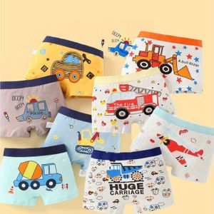 8 stuks jongens boxershorts, Cartoon en vrijetijd boxershortjes, Zacht & rekbaar comfortabel ondergoed voor alle seizoenen, Regular fit ademende boxershorts