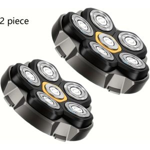 Elektrische scheerapparaat reservebladkop, FK-8750 type reservebladkop, één bladkop installatie, twee bladkoppen installatie, geïntegreerde bladkop en mesh, direct vervangen van bladmesh