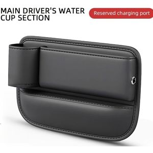 One Piece, Vier Kleuren Beschikbaar Autostoel Gap Opbergdoos Waterbekerhouder Multifunctionele Organizer Opbergtas voor de Bestuurderszijde