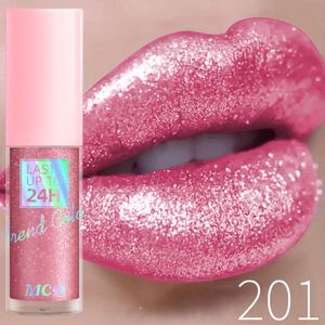 MCD Sprankelende Lipglans - Langhoudende, Waterdichte Vloeibare Lippenstift in Roze, , Rood & Gouden Tinten | Hydraterende Glansafwerking voor Alle Huidtypes | Make-up Look met Hoge Glans