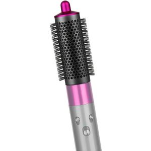 Roze en Airwrap Haarstyler Opzetstuk - Ronde Volumeborstel voor Plat Haar, Geen Batterij Nodig, Styling Tool|Volumeborstel|Duurzame Styling Tool, Haarstyling Tools Dit Is een Borstel.