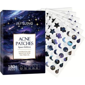 180 Stuks Hydrogel Ademende Acne Patch. Ingrediënten Van Salicylzuur Theeboomolie. Verbeter De Uiterlijke Verschijning Van Acne Littekens.