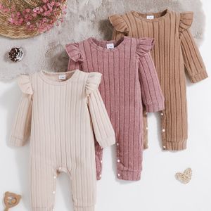 3-delige set voor meisjes in roze, , grijs en groen met ronde hals en lange mouwen, perfect voor buiten in de herfst/winter