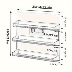 Schaal Firefly Legering Displaystandaard - Boorvrije Transparante Planken, Meerlaagse Wandmontage Organizer met Vorkgleuf & Decoratieve Wandkunst voor Auto-enthousiastelingen
