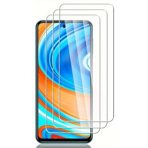 3-pack Glossy Tempered Glass Screen Protectors For Xiaomi Redmi Note Series - Hd Clarity, Anti-fingerprint, Shatterproof Edge - Compatible With 9/9s/10/10s/11/11s/12/12s/13 Pro Plus 10c/12c/13c