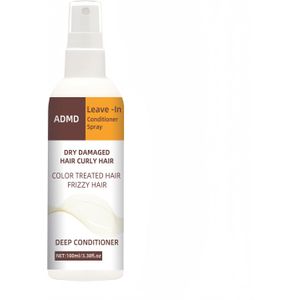 ADMD Conditioner Spray, Zijdezacht Haarspray - Bevat , arganolie, keratine, jojobazaadolie en aloë vera, geschikt voor alle haartypes, laat het haar zijdeachtig en glad