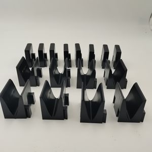 1box16pcs Cargo Module Screwdriver Organizer Suitable For Tool Box Magnetic Screwdriver Holder Toolbox Small Parts. Length Detached