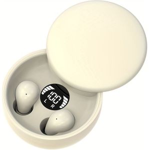 Draadloze Oordopjes TWS (2,28''x1,18''), Comfortabel In-ear Ontwerp, Stereogeluid, Mini Draagbare Oortelefoons Met Oplaadcase, Ideaal Als Cadeau Voor De Feestdagen - Kunststof