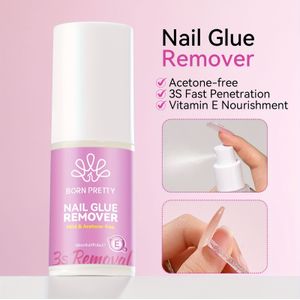 BORN PRETTY 20ml Nagellakremover | Snelle Penetratie, Residuvrij, Behoudt de Herbruikbare Nagel Tips Integriteit