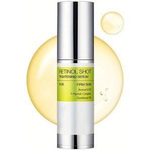 A Serum met Retinol & Peptiden - Collageen Boost, Verhelderend & Hydraterend voor Alle Lichtbeige Typen (Gevoelig, Gevoelig Post-) - Druppelaar Applicator, Gezicht