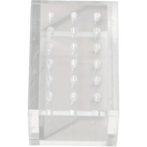 18-gats nagelpolijstkop opbergdoos, sorteer- en organiseer gereedschap voor de manicure, geschikt voor kapsalons en thuisgebruik