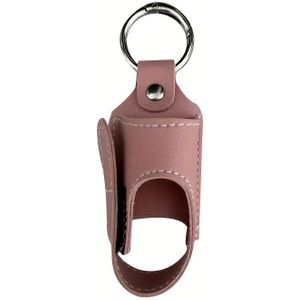 1pc draagbare inhalator hoes van nep , casual stijl beschermende holster voor hoestfles, duurzaam, met zwarte, blauwe, roze, grijze opties voor uitgaan